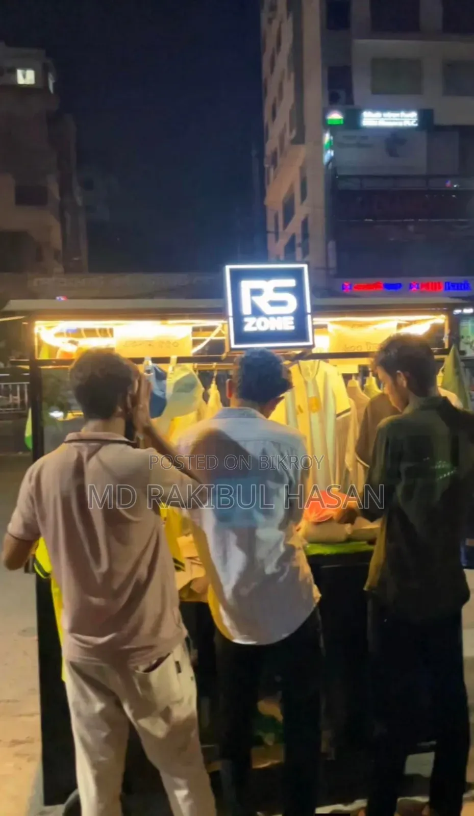 I will sell a food cart van, anyone can take it with goods if they want