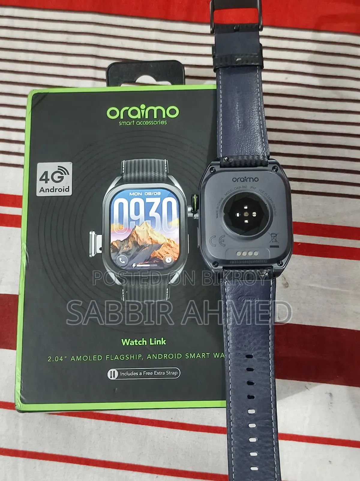 Oraimo Watch Link. New price 12500