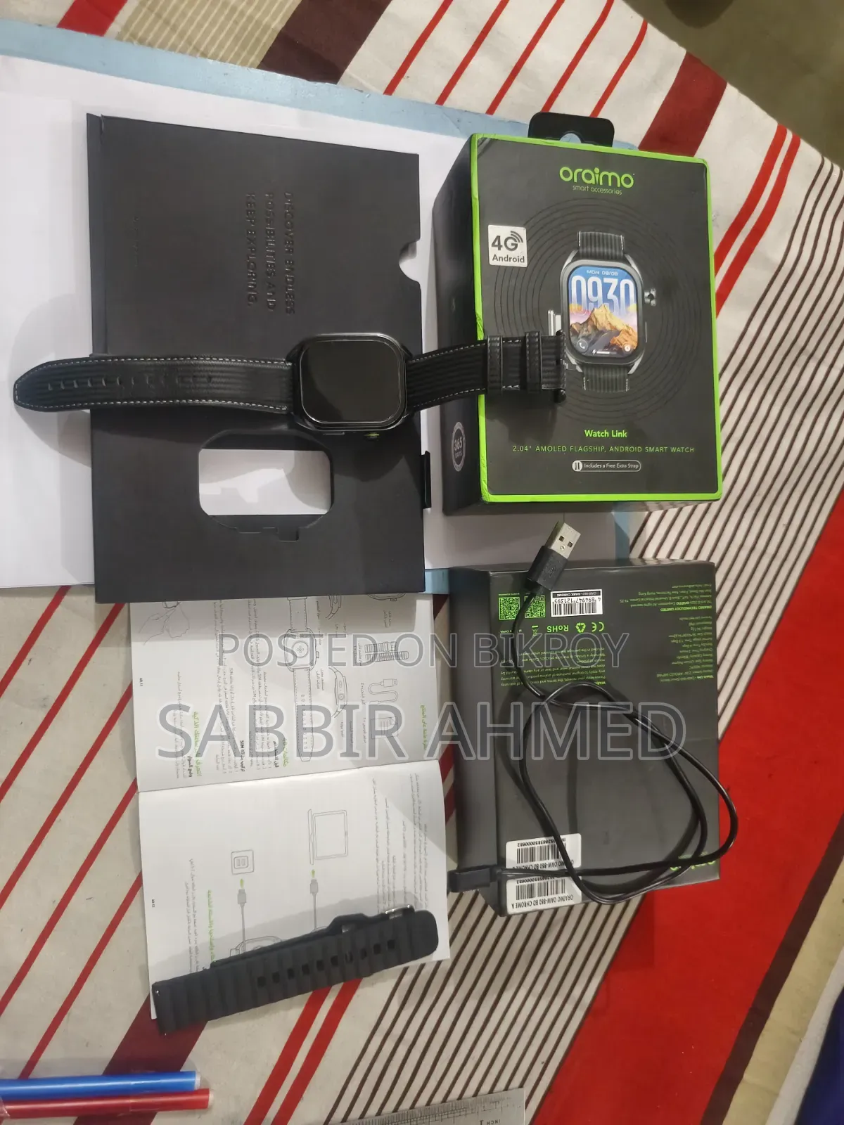 Oraimo Watch Link. New price 12500