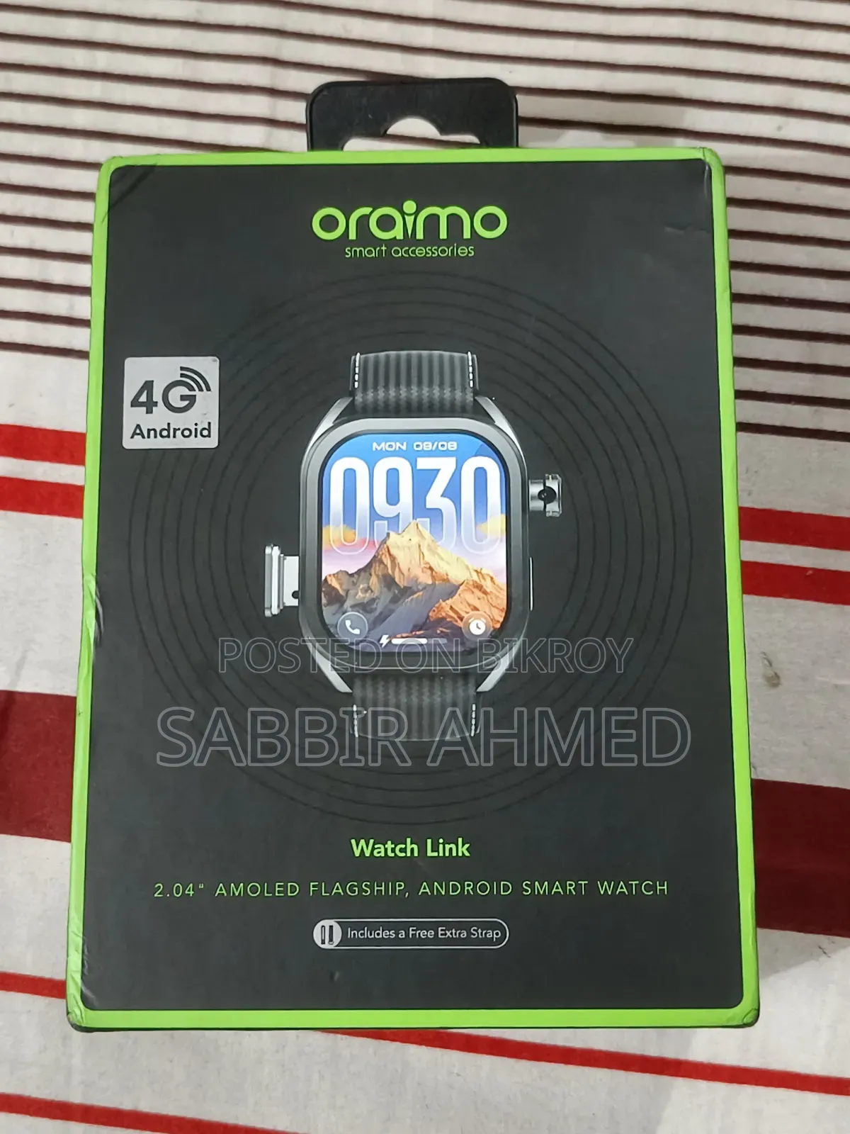 Oraimo Watch Link. New price 12500