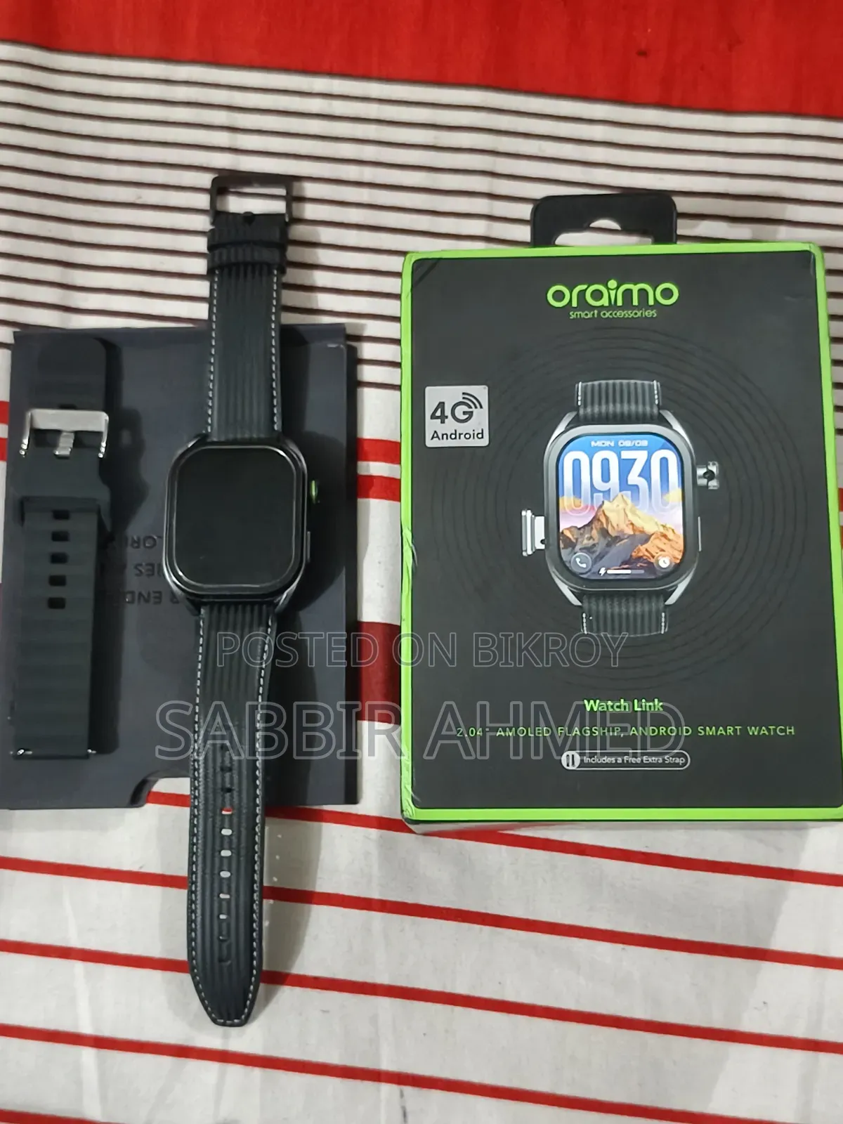 Oraimo Watch Link. New price 12500
