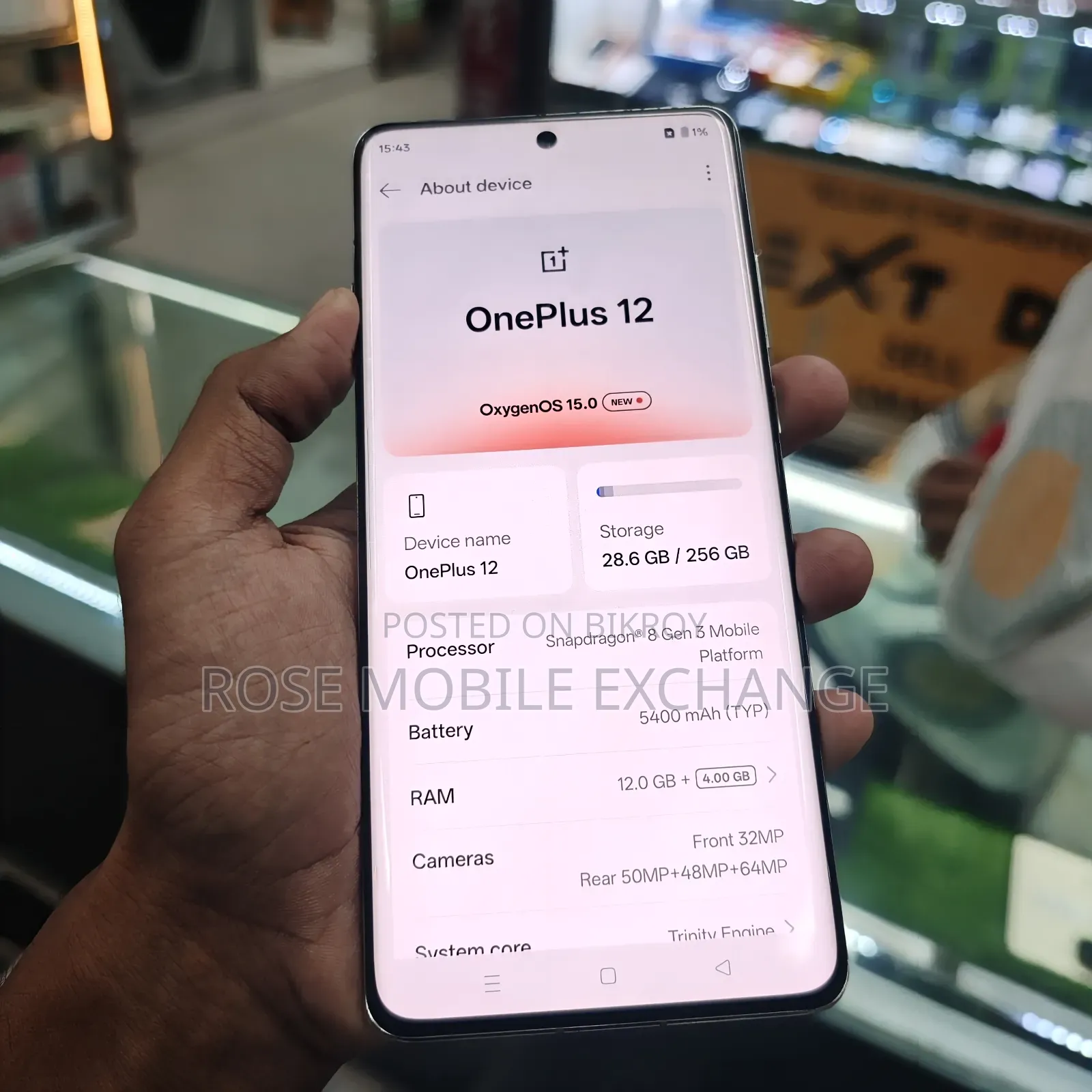 OnePlus 12 256 GB White