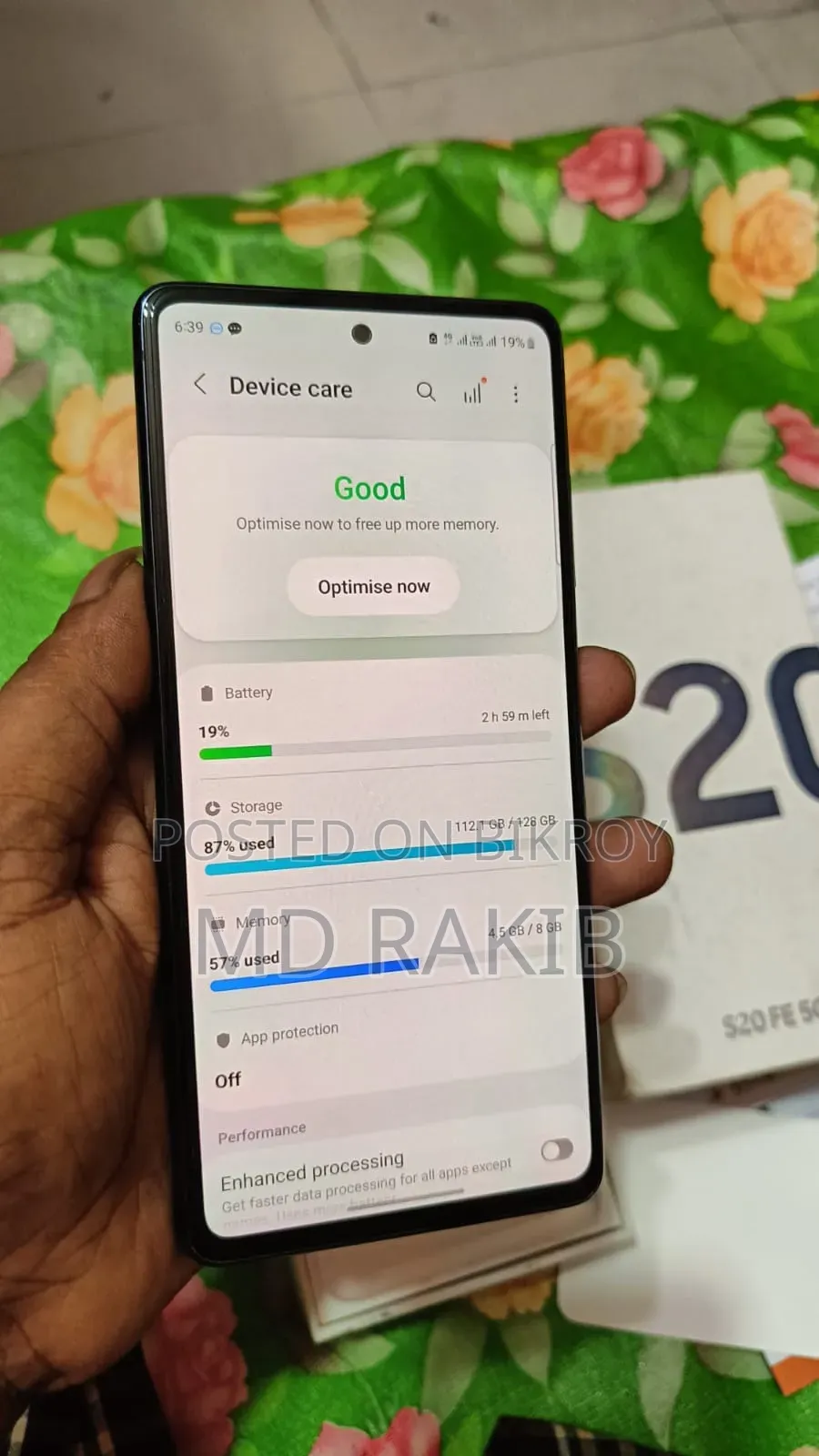 Samsung Galaxy S20 FE 5G 128 GB Blue