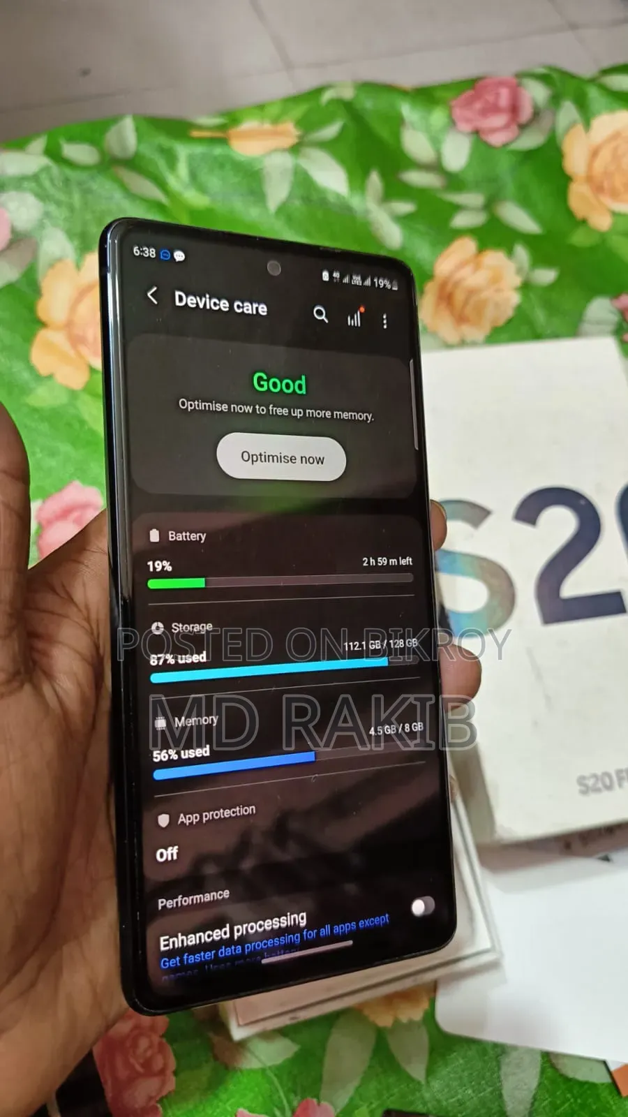 Samsung Galaxy S20 FE 5G 128 GB Blue
