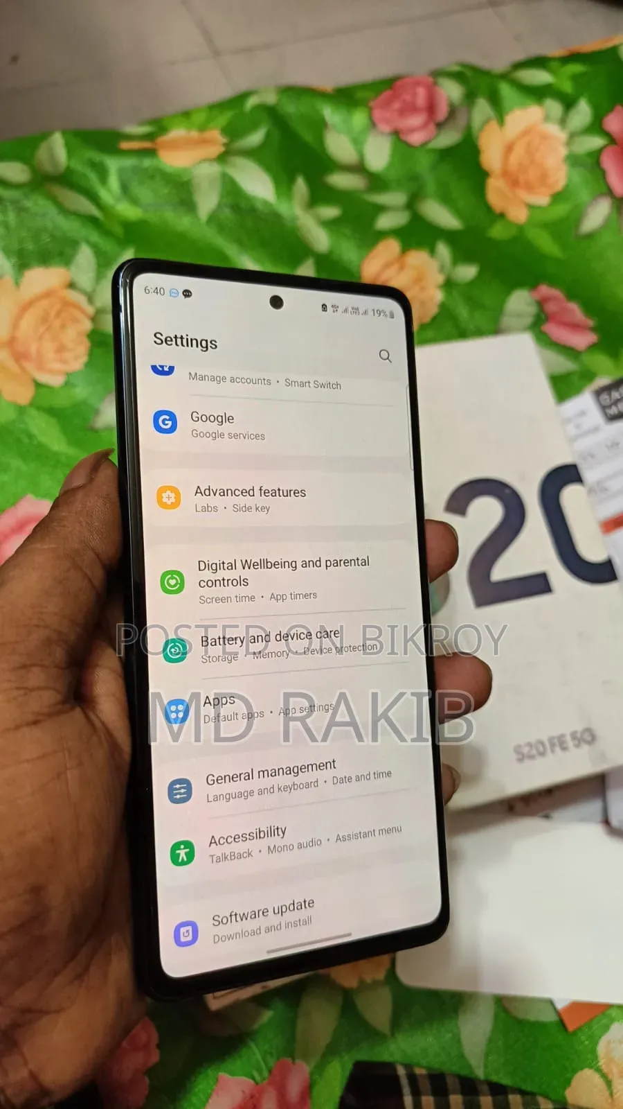 Samsung Galaxy S20 FE 5G 128 GB Blue