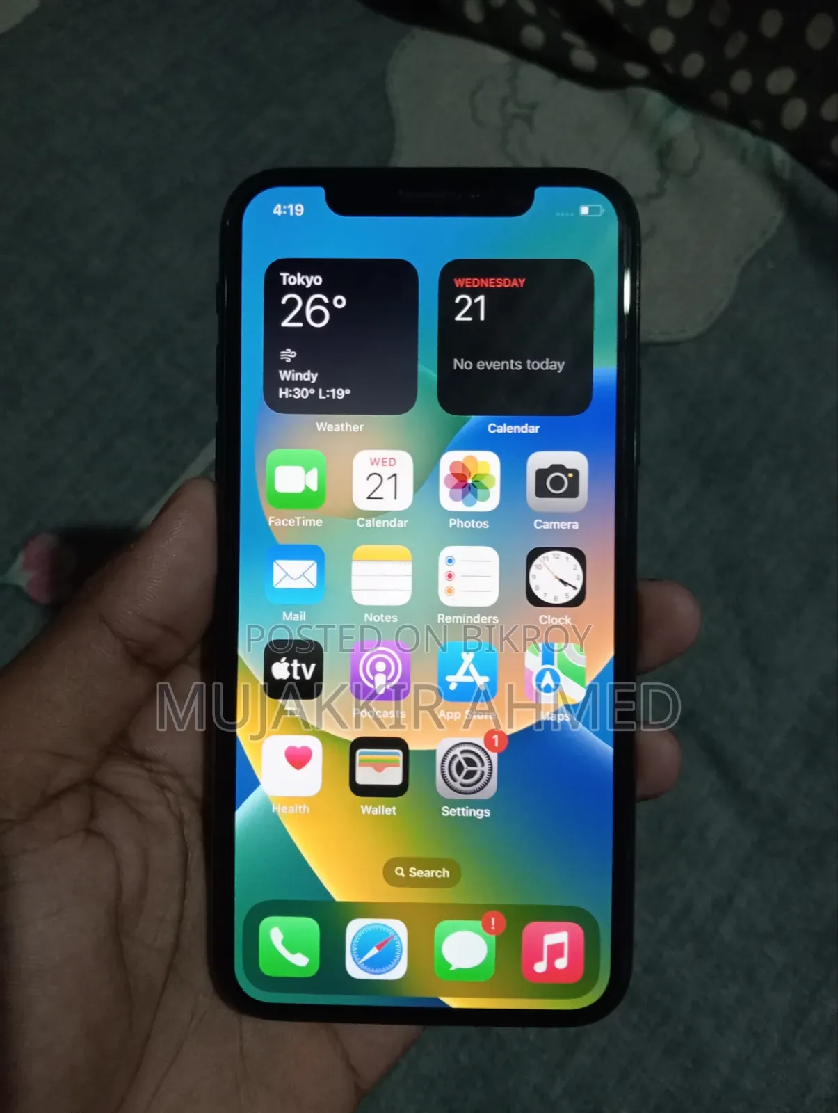 Apple iPhone X 256 GB Black