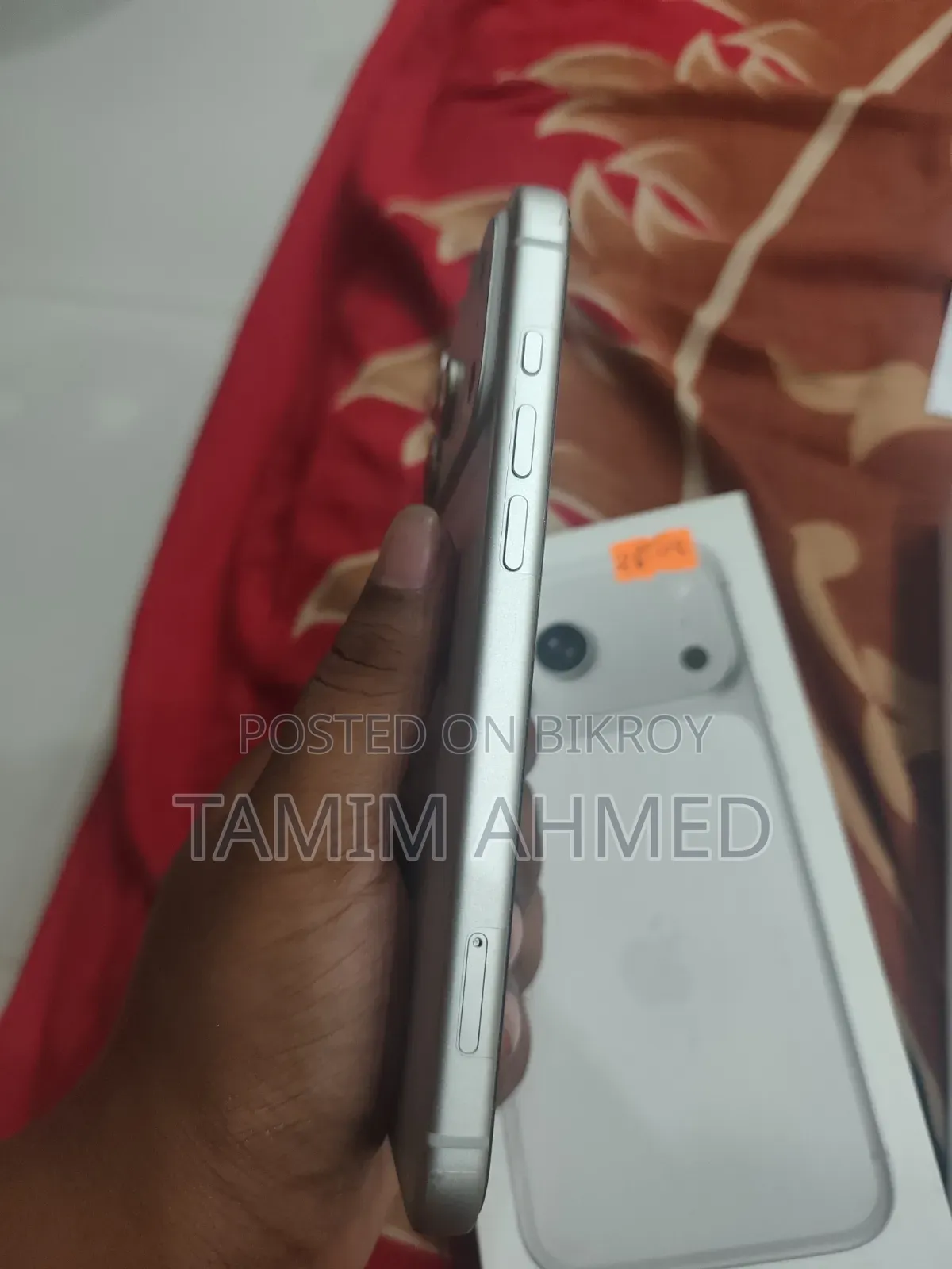 অ্যাপল আইফোন ১৭ প্রো ম্যাক্স ২৫৬ জিবি সাদা