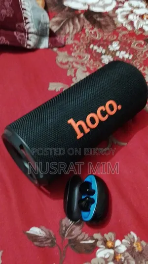 Speaker and AirPods