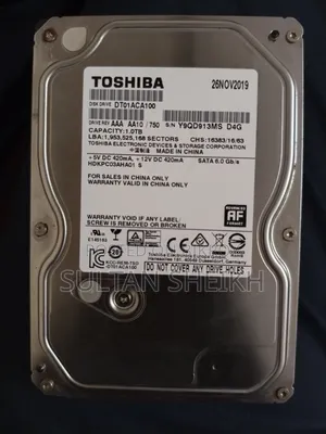 1 TB HDD (Toshiba)