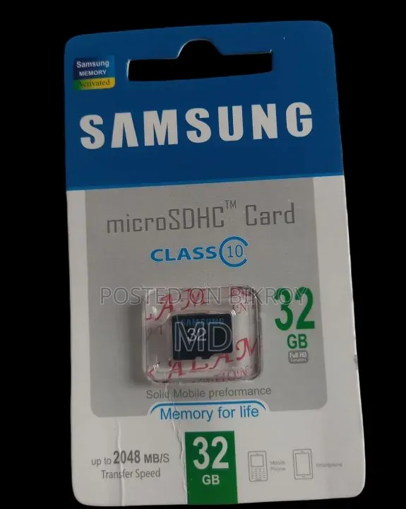 Samsung 32 GB SD Memory Card