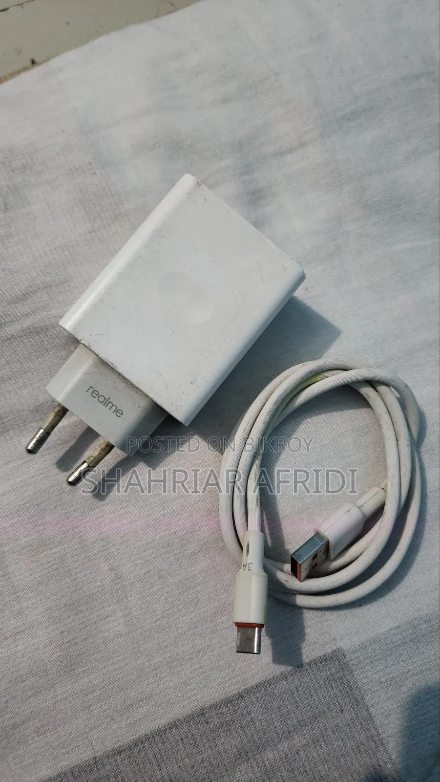 অরজিনাল রিয়েলমি অ্যাডাপ্টার ২৫ ওয়াট