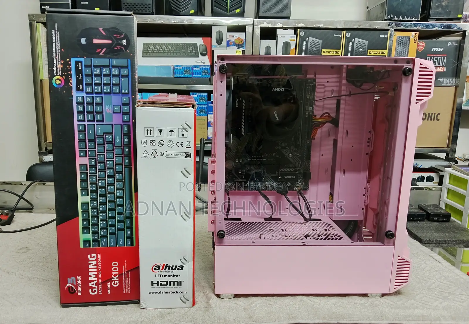 Desktop Computer 4GB AMD Ryzen 5 SSD 128GB