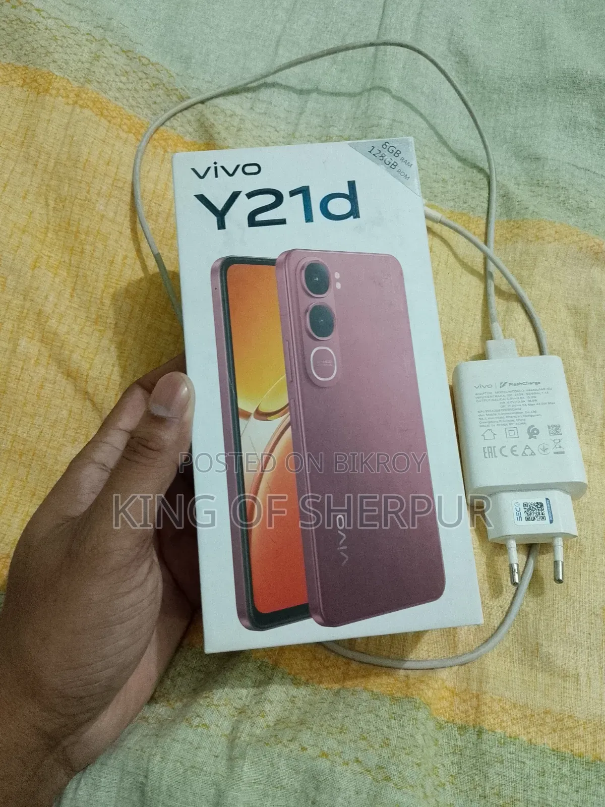 Vivo Y21d 128 GB Rose Gold
