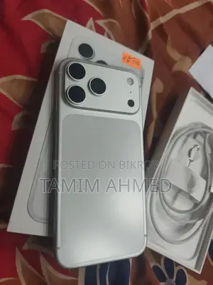 অ্যাপল আইফোন ১৭ প্রো ম্যাক্স ২৫৬ জিবি সাদা