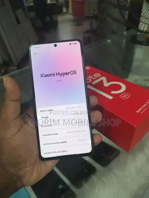 শাওমি রেডমি নোট ১৩ ২৫৬ জিবি ব্ল্যাক