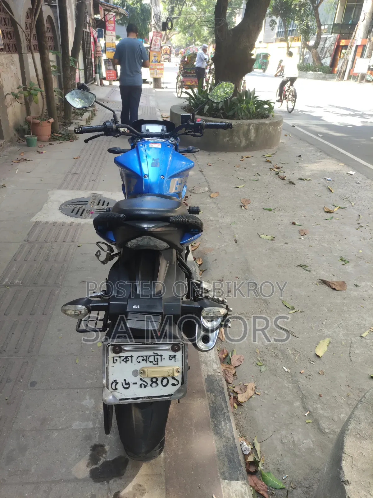 Suzuki Gixxer 2022 Blue