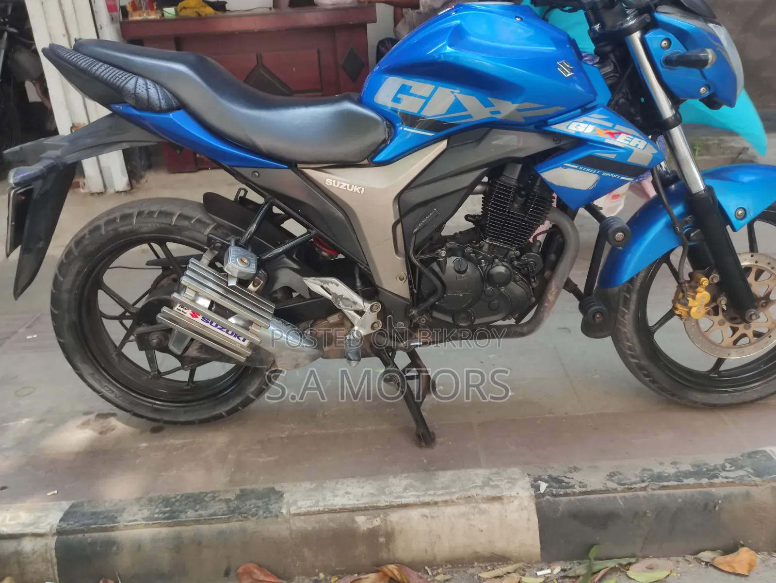 Suzuki Gixxer 2022 Blue