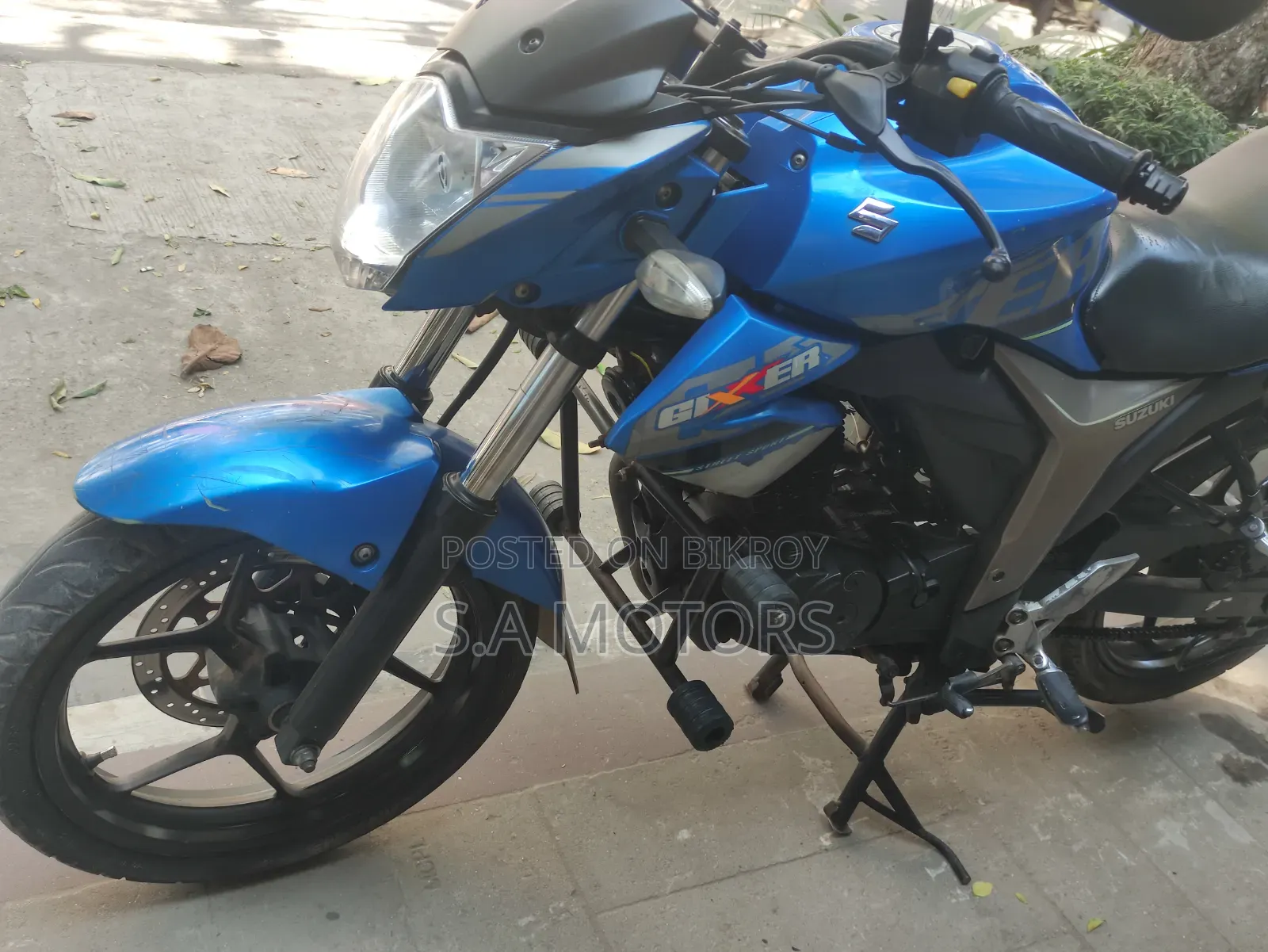 Suzuki Gixxer 2022 Blue