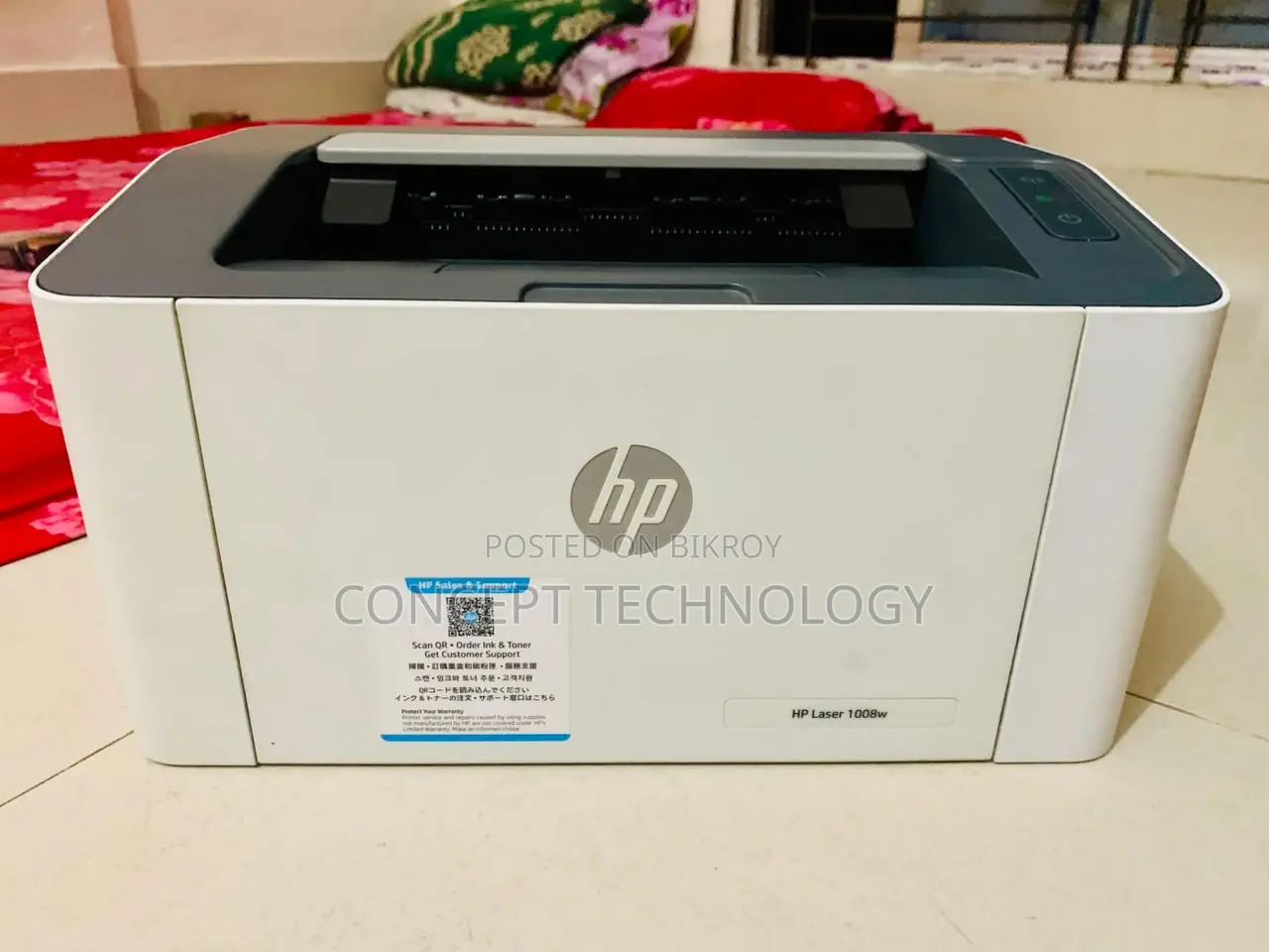 HP Laser 1008w Single Function Mono Laser Printer