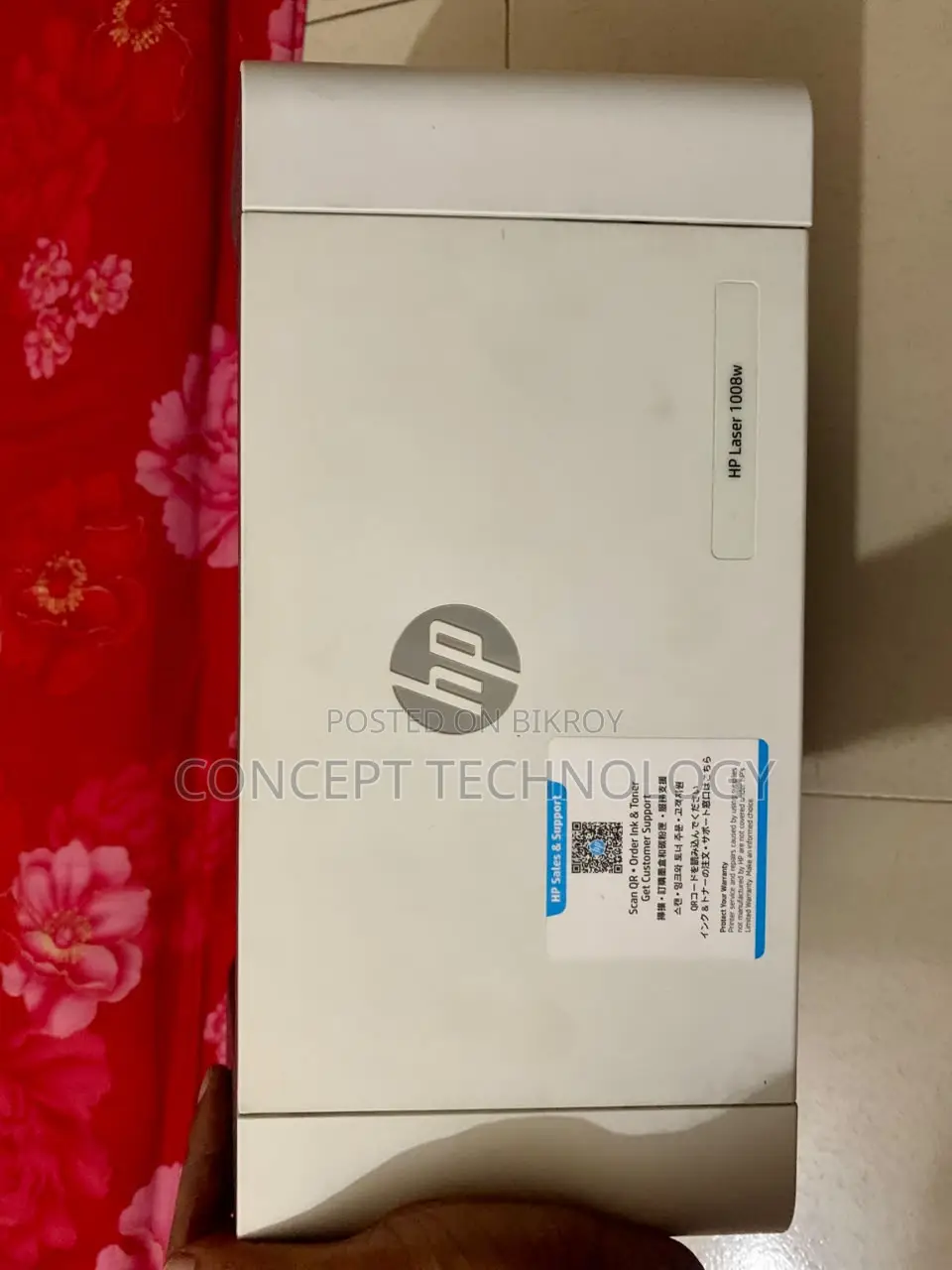 HP Laser 1008w Single Function Mono Laser Printer
