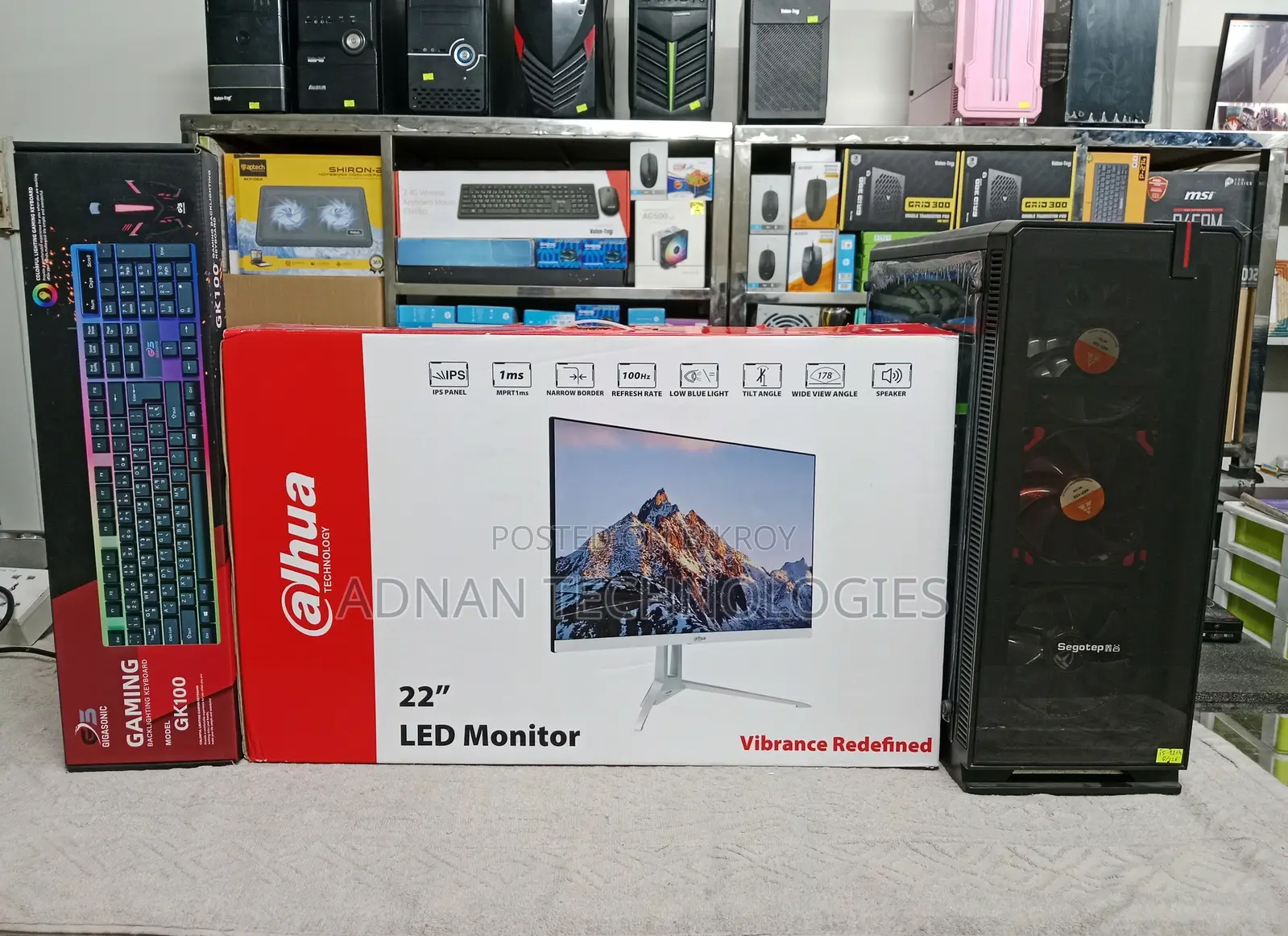 Desktop Computer 4GB AMD Ryzen 5 SSD 128GB