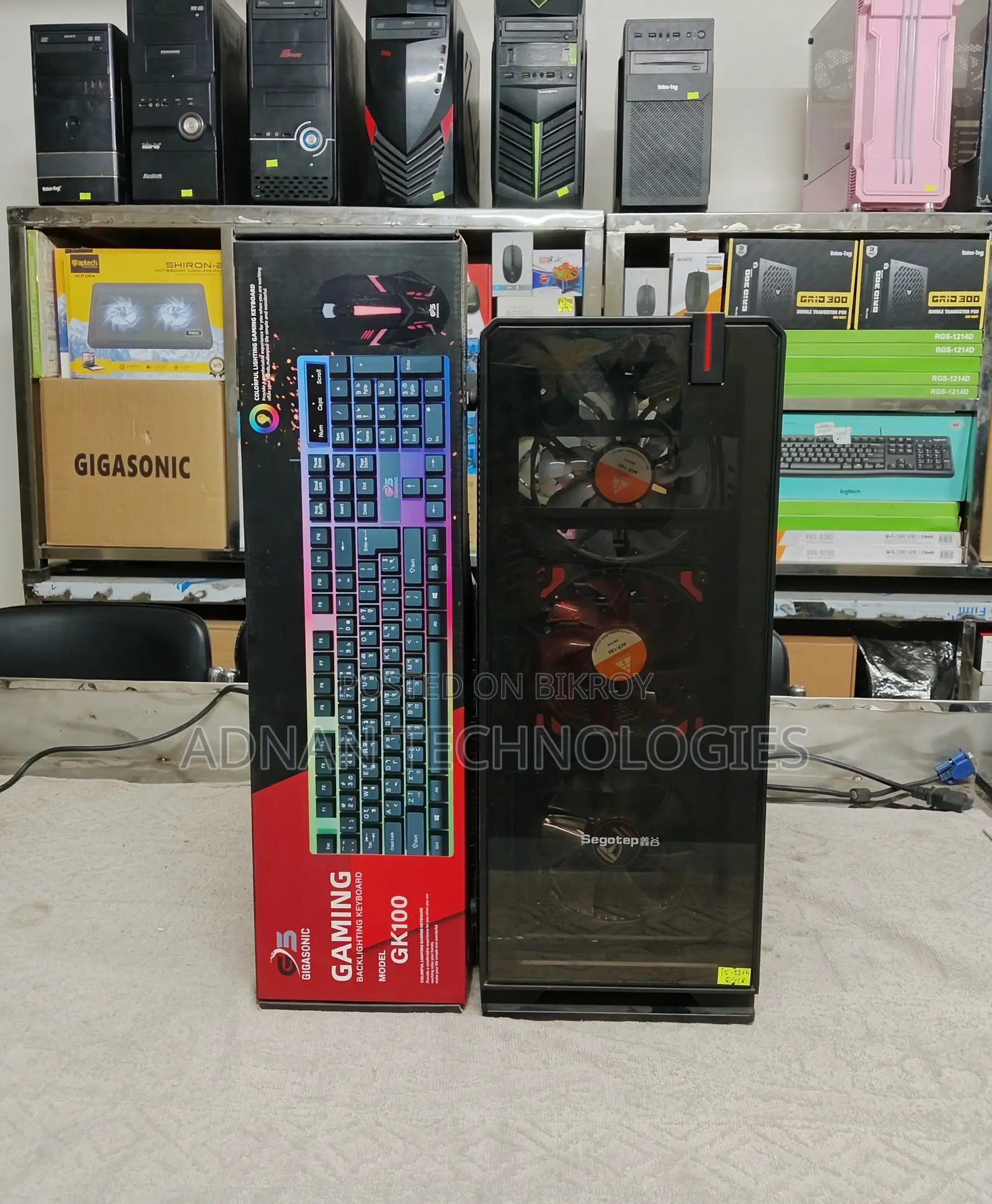 Desktop Computer 4GB AMD Ryzen 5 SSD 128GB