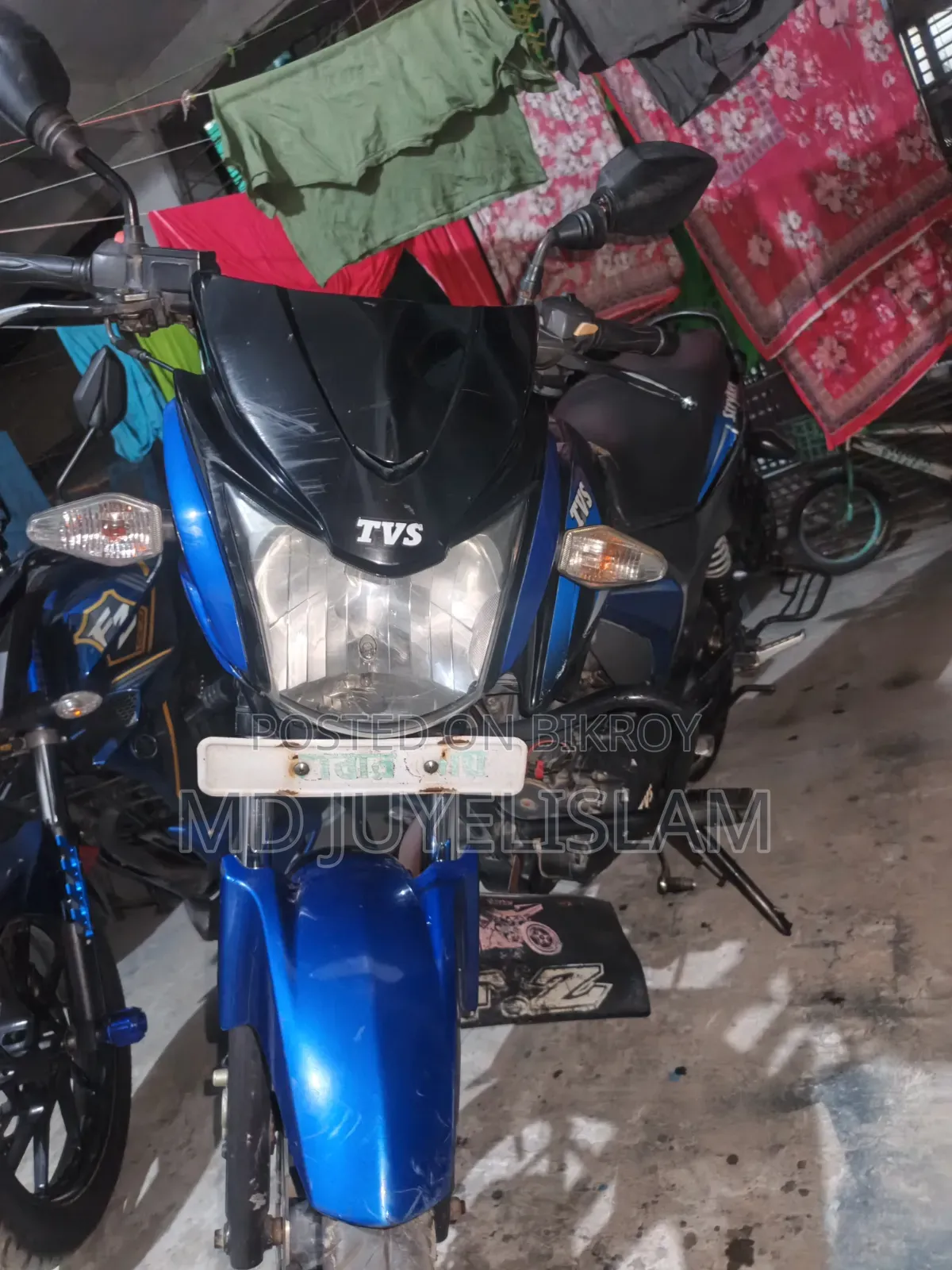 টিভিএস স্ট্রাইকার ১২৫ ২০১৯ নীল