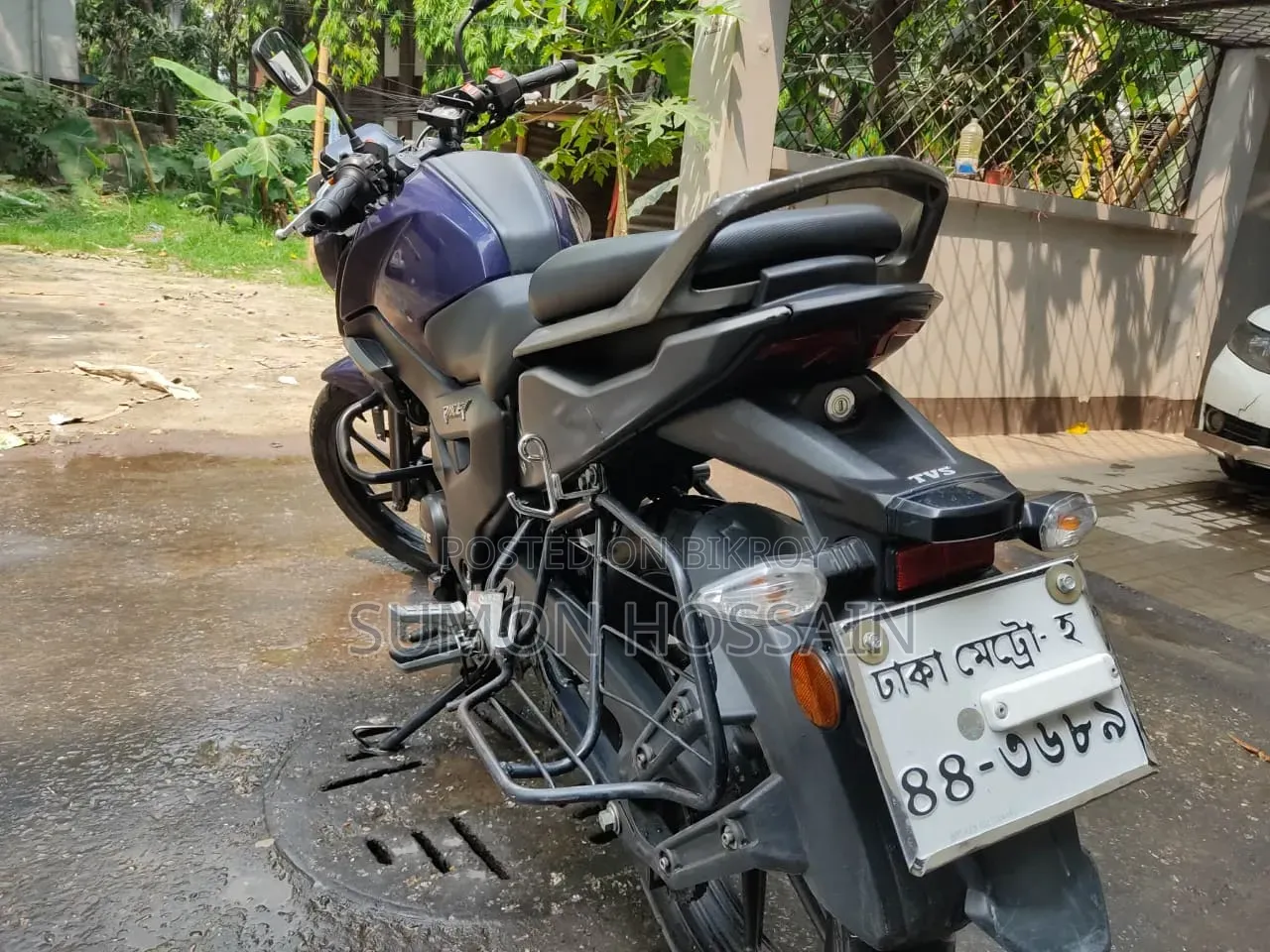 নতুন টিভিএস রাইডার ১২৫ ২০২৪ নীল