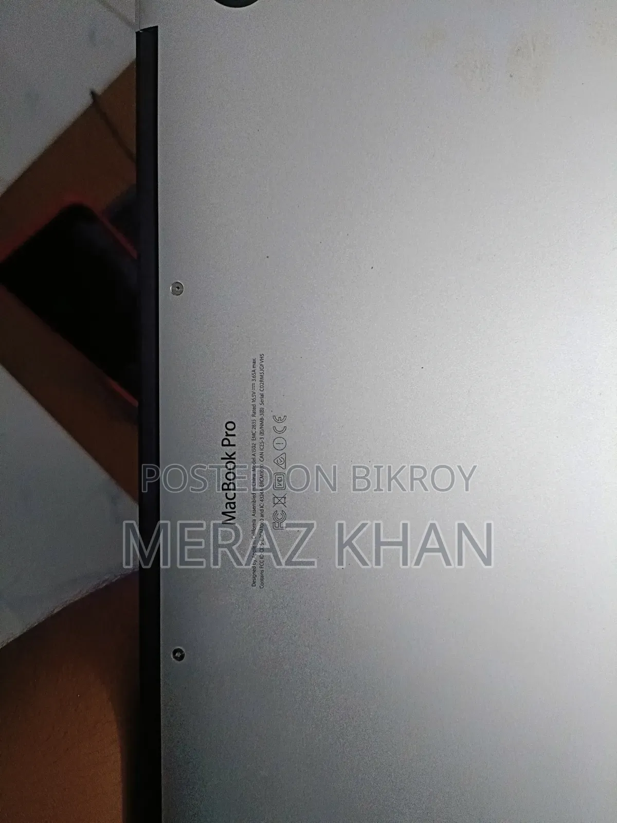 Laptop Apple MacBook 2015 8GB Intel Core Ultra 5 SSD 256GB