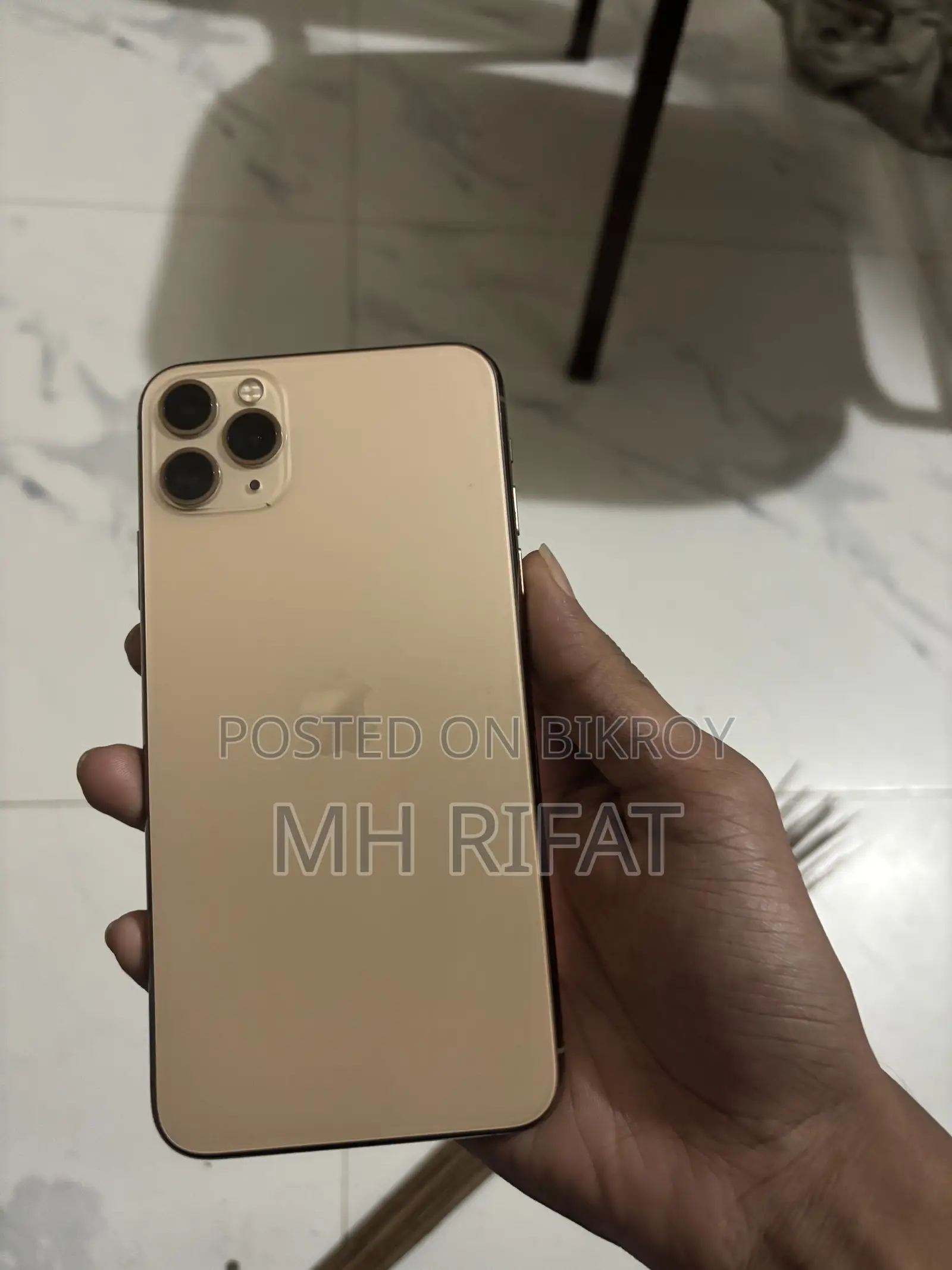 অ্যাপল আইফোন ১১ প্রো ম্যাক্স ২৫৬ জিবি গোল্ড