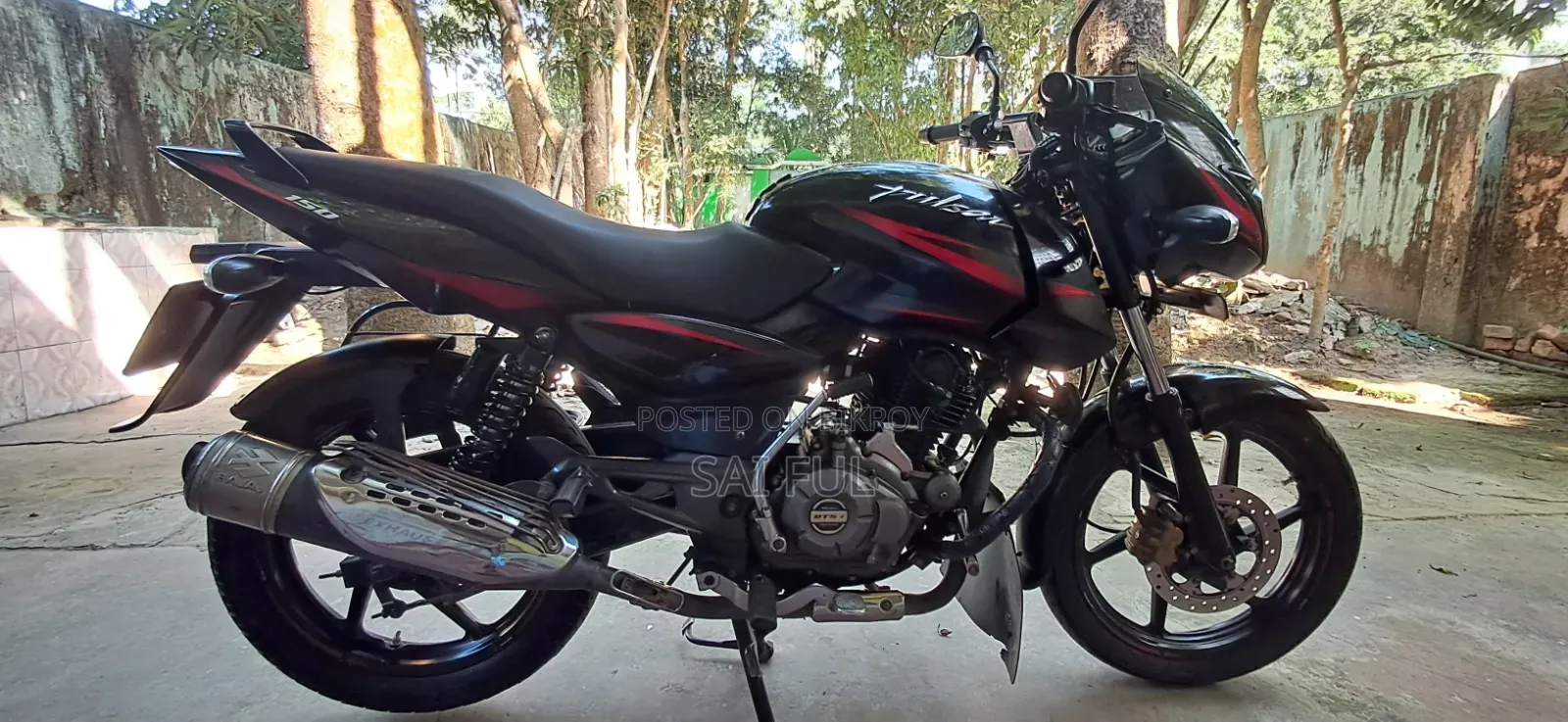 Bajaj Pulsar 150 2017 Black