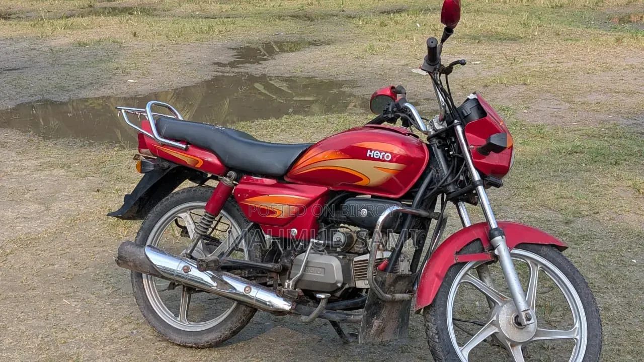 Hero Splendor Plus 2020 Red