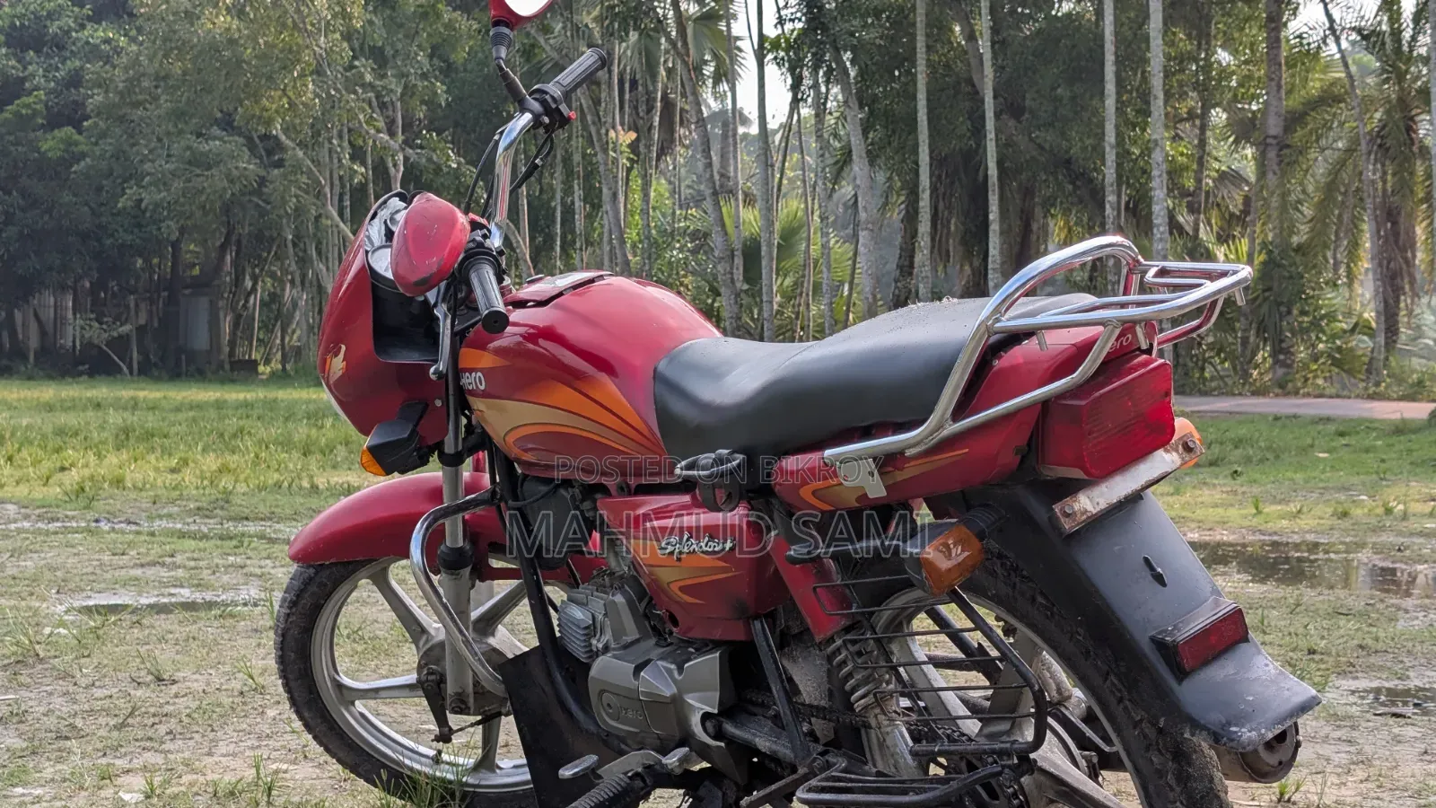 Hero Splendor Plus 2020 Red