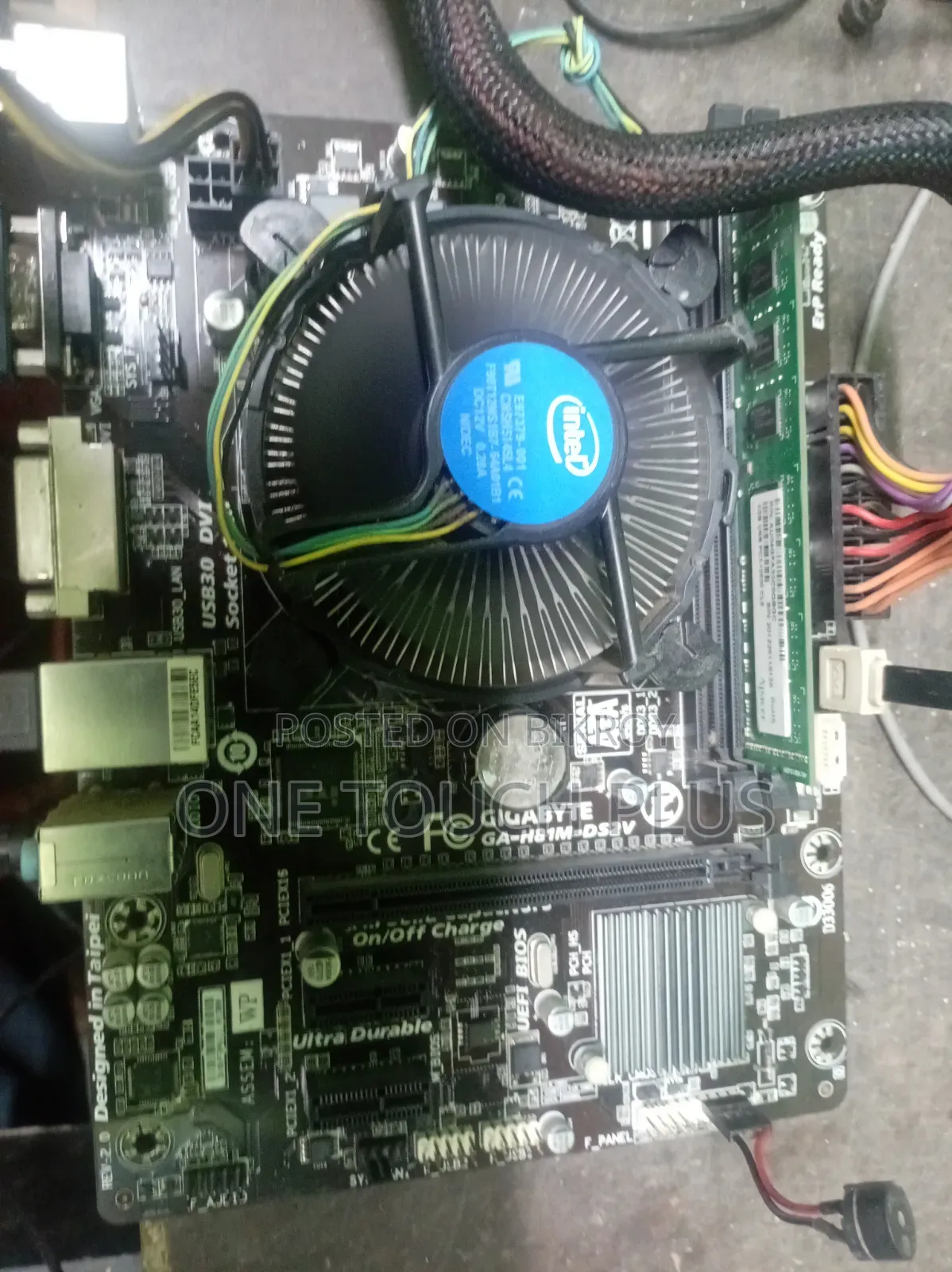 Gigabit H81 Core I3 4th Gen Processor 4 GB RAM Fan