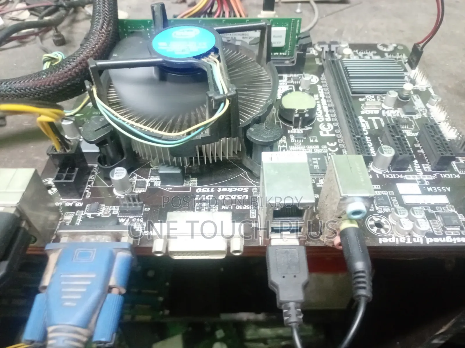 Gigabit H81 Core I3 4th Gen Processor 4 GB RAM Fan