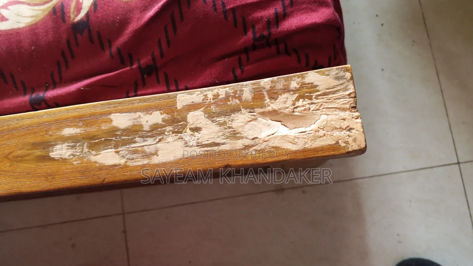 Teak Wood Bed for Sale