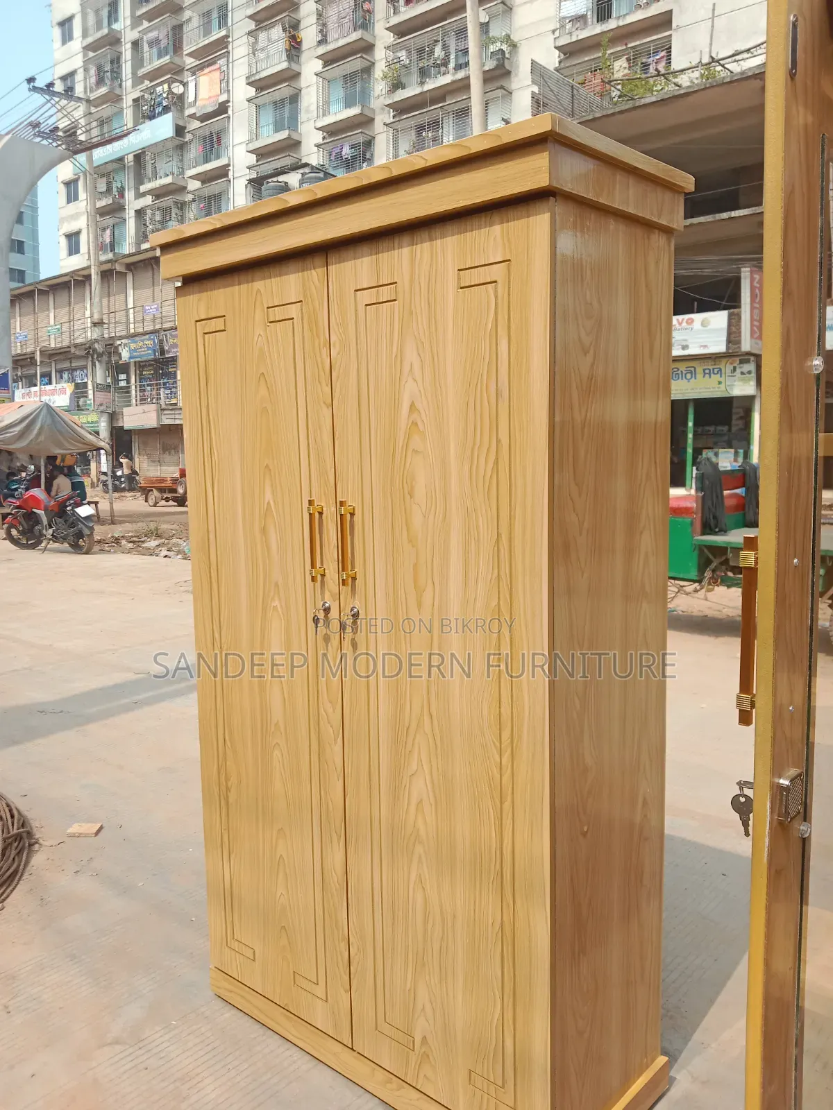 দুই পাল্লা আকর্ষণীয় মডেল আলমারি