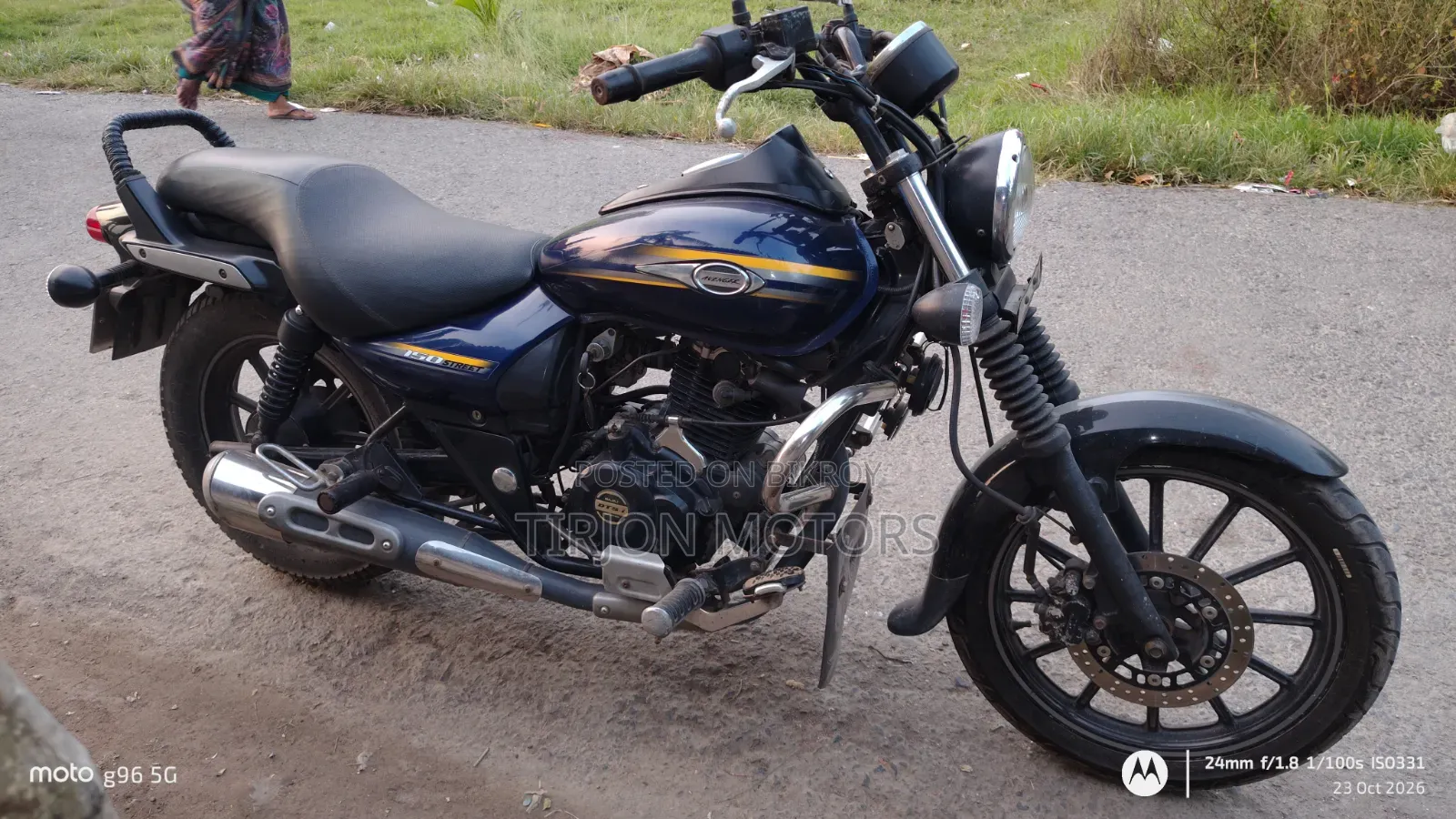 Bajaj Avenger 150 Street 2018 Blue