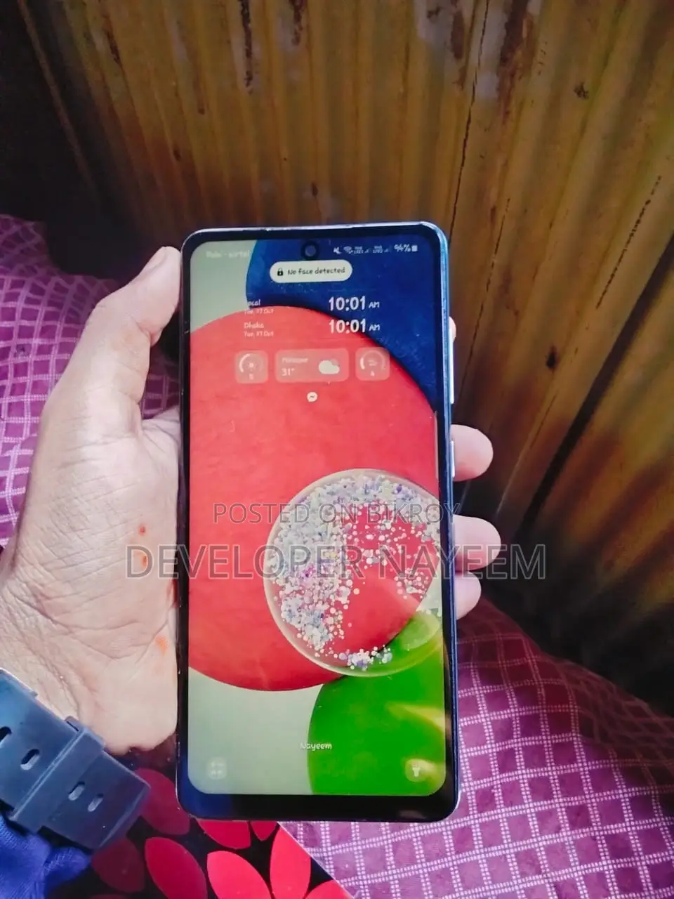 স্যামসাং গ্যালাক্সি এ৫২এস ৫জি ১২৮ জিবি নীল