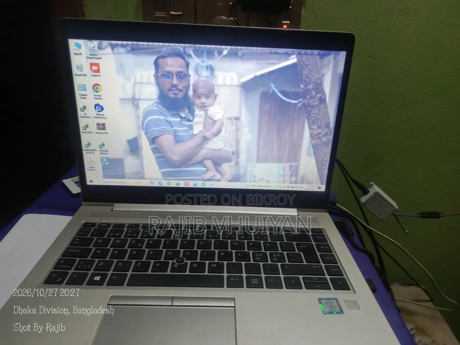 ল্যাপটপ এইচপি এলিটবুক ৮৪০ জি৫ ১৬জিবি ইন্টেল কোর আই৭ এসএসডি ৫১২জিবি
