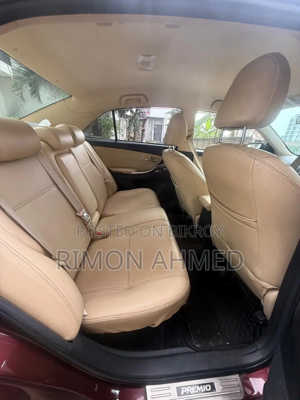 Toyota Premio 1.5 Front-Wheel Drive 2017 Maroon