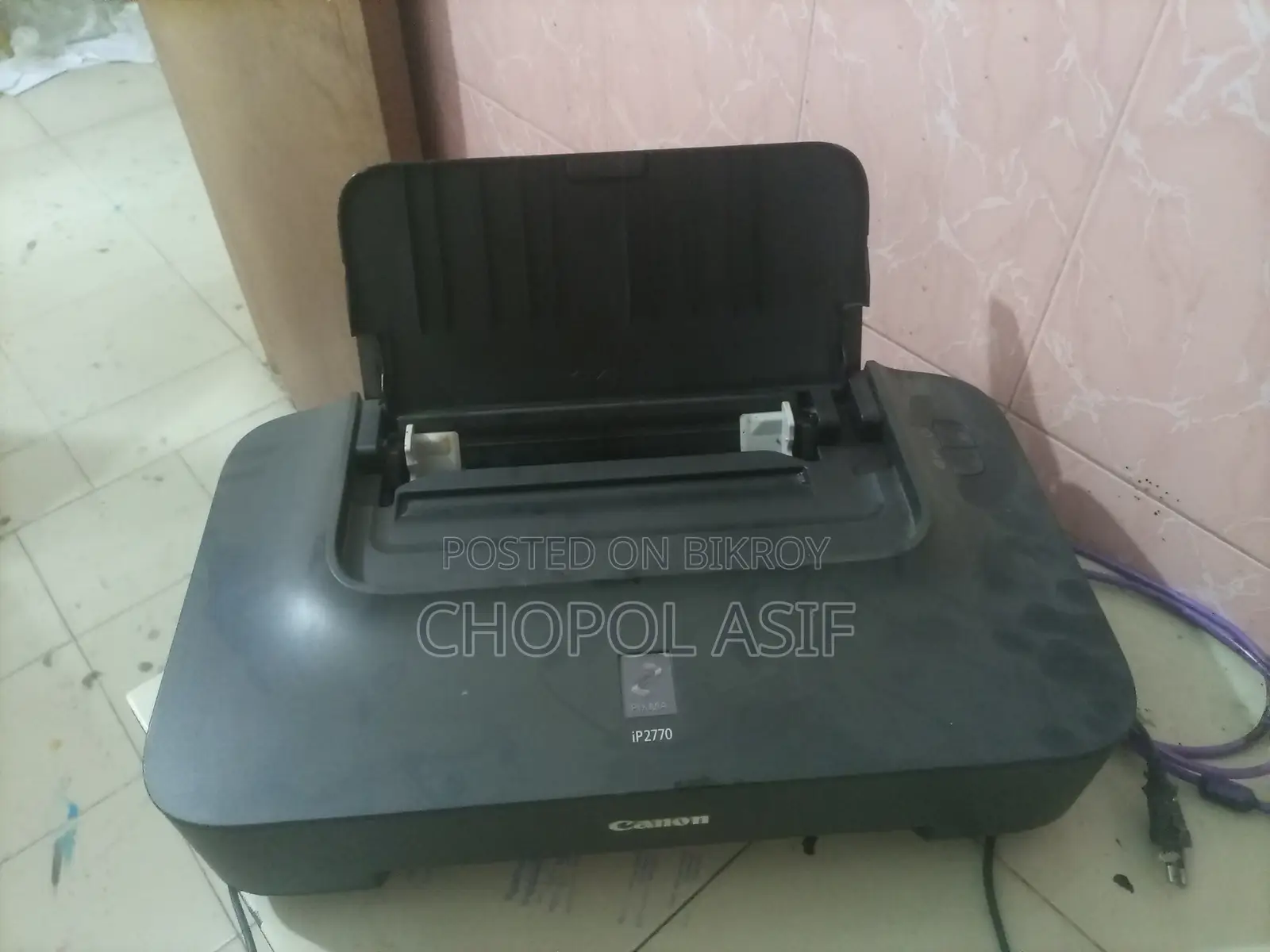Canon Pixma iP2770 Color Inkjet Printer (Used)