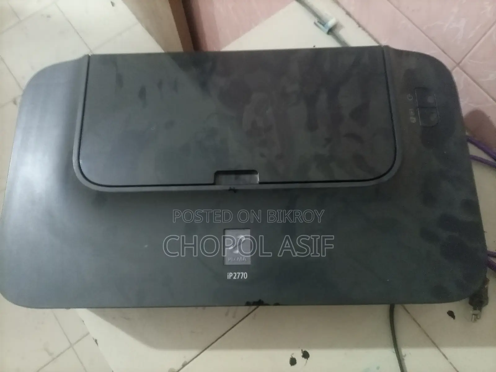 Canon Pixma iP2770 Color Inkjet Printer (Used)