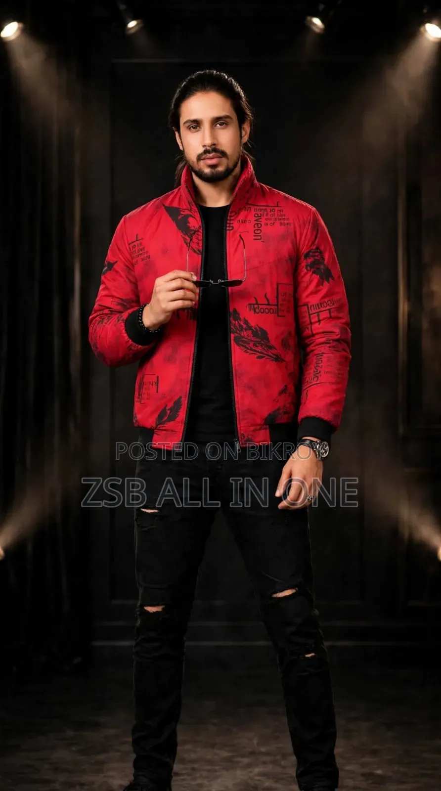 স্টাইলিশ প্যাডিং জ্যাকেট
