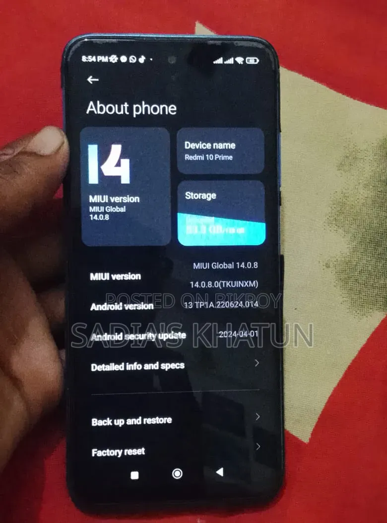 Xiaomi 128 GB Blue