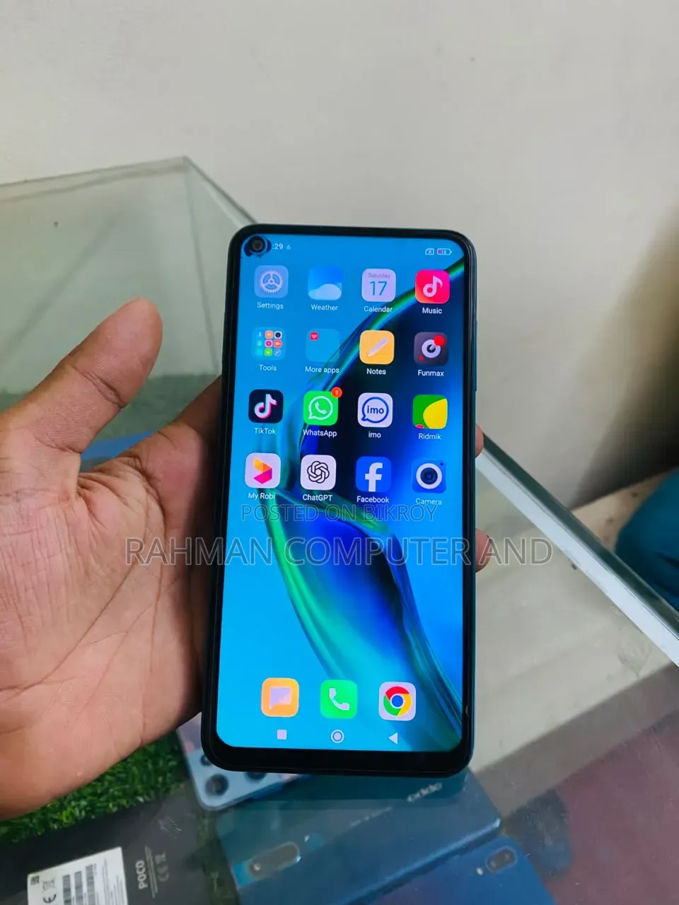 শাওমি রেডমি নোট ৯ প্রো ১২৮ জিবি লাল
