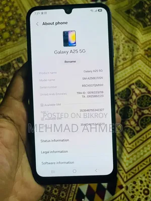 Samsung Galaxy A25 256 GB Black