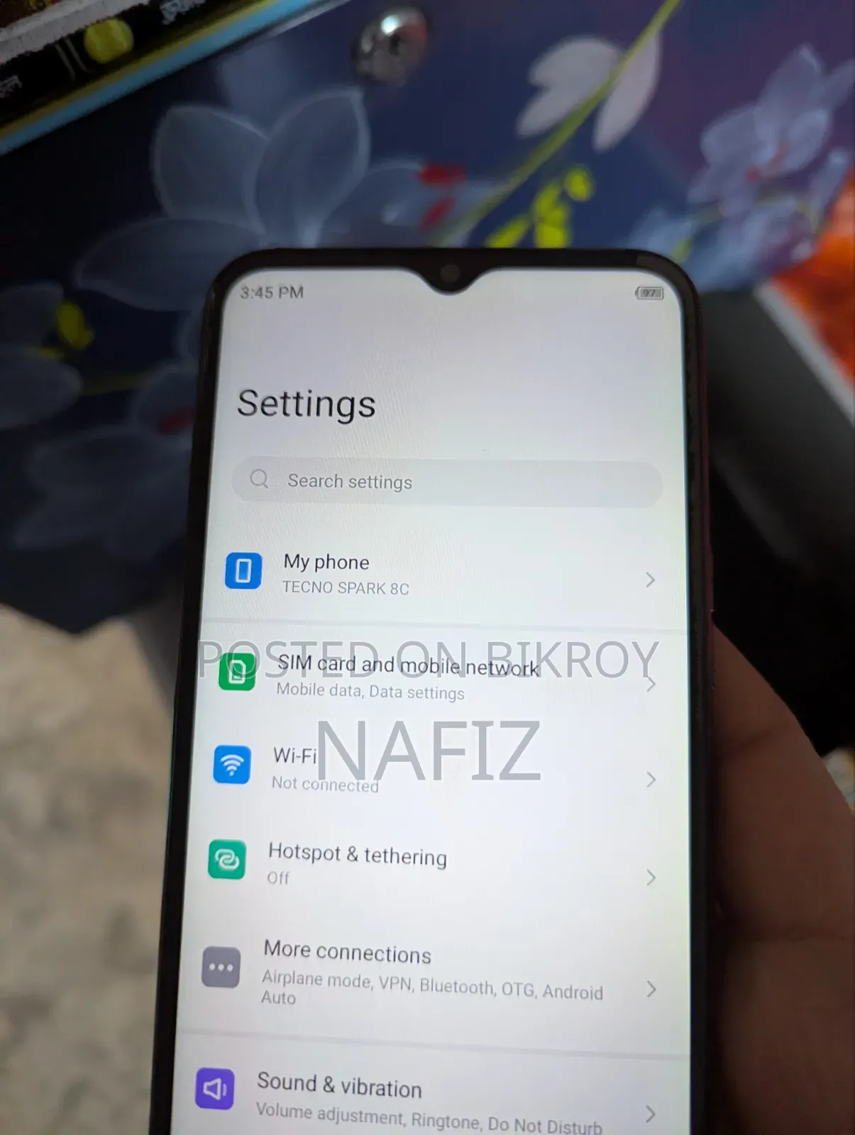 Tecno Spark 8C 64 GB Gray