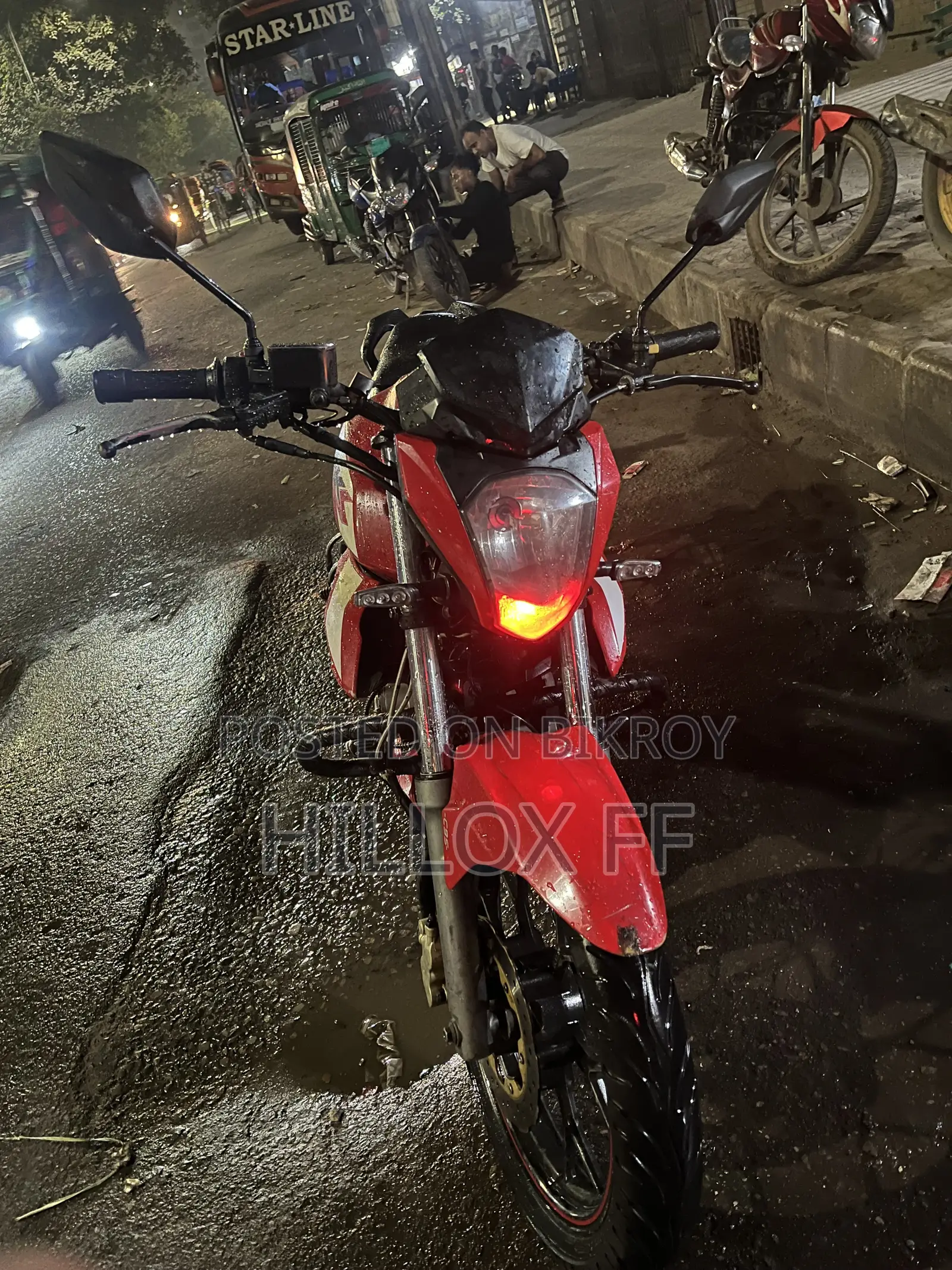 কিওয়ে আরকেএস ১৫০ সিবিএস এডিশন ২০১৮ লাল