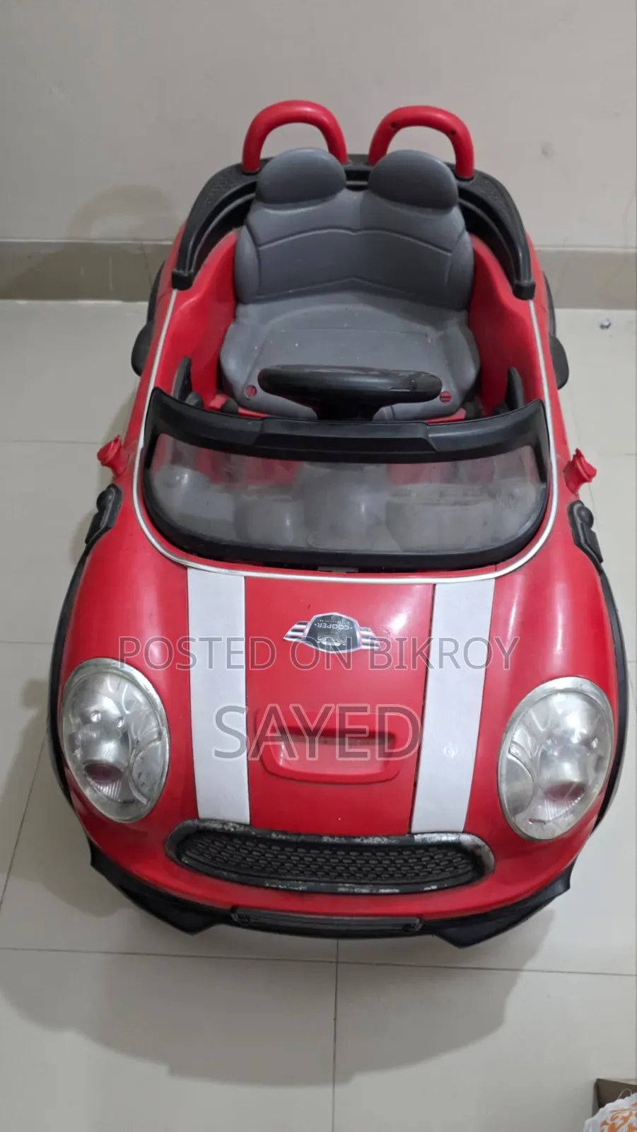 Battery Charged Baby Car